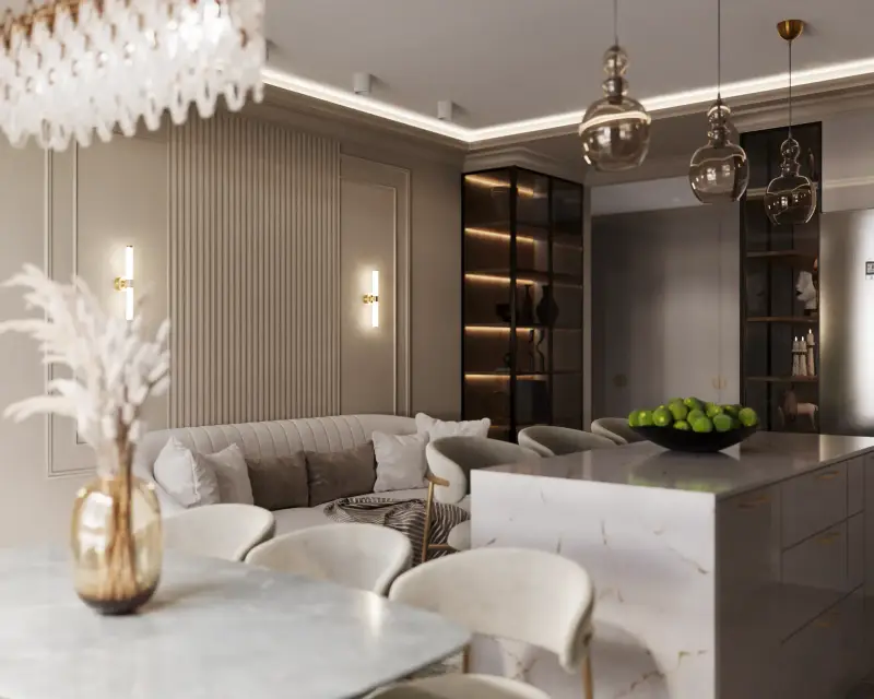 Chișinău, apartament 80 m2 — 3