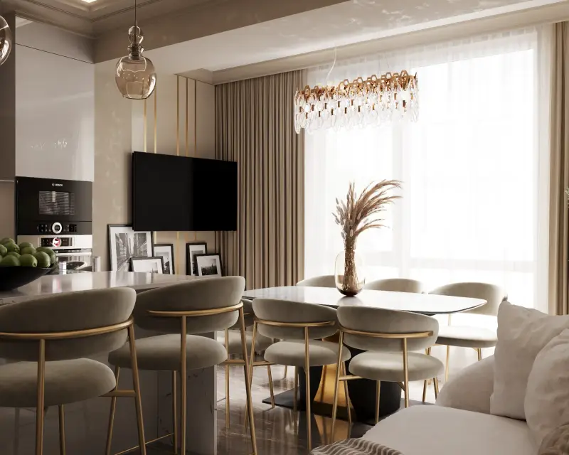 Chișinău, apartament 80 m2 — 4