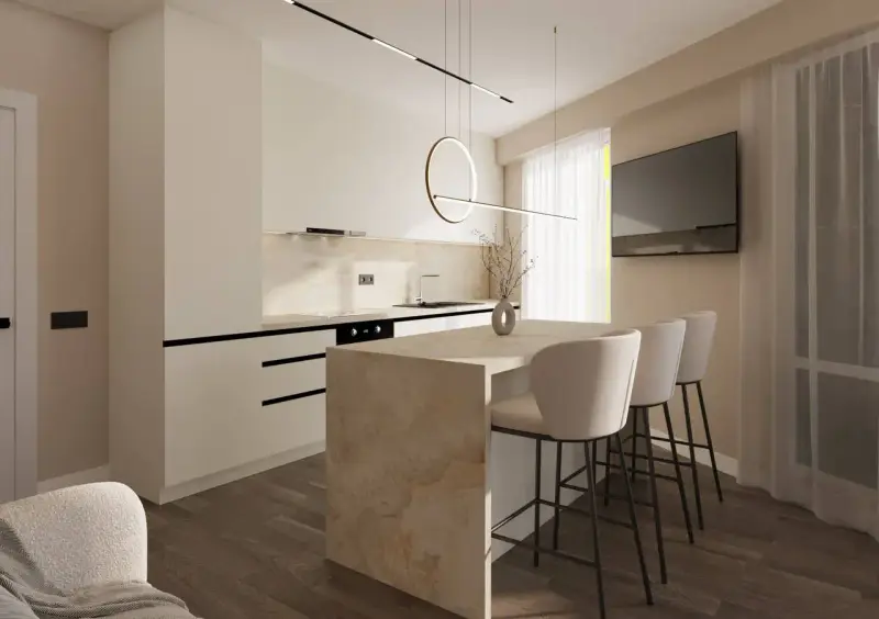 Chișinău, apartament 80 m2 — 9